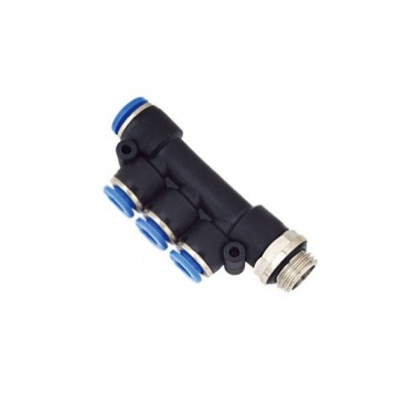 4 Way Tap Connector - Male 6 × 3/8  Hardwell