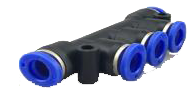 5way Tap Connector 12mm  Hardwell