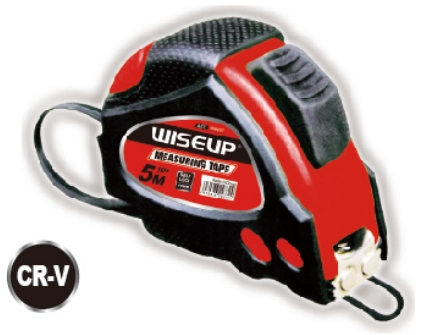 WISEUP Rubber Measuring Tape 5 mx25mm