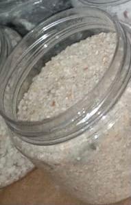 Jar Colored Marble Stone Zero Size 1kg