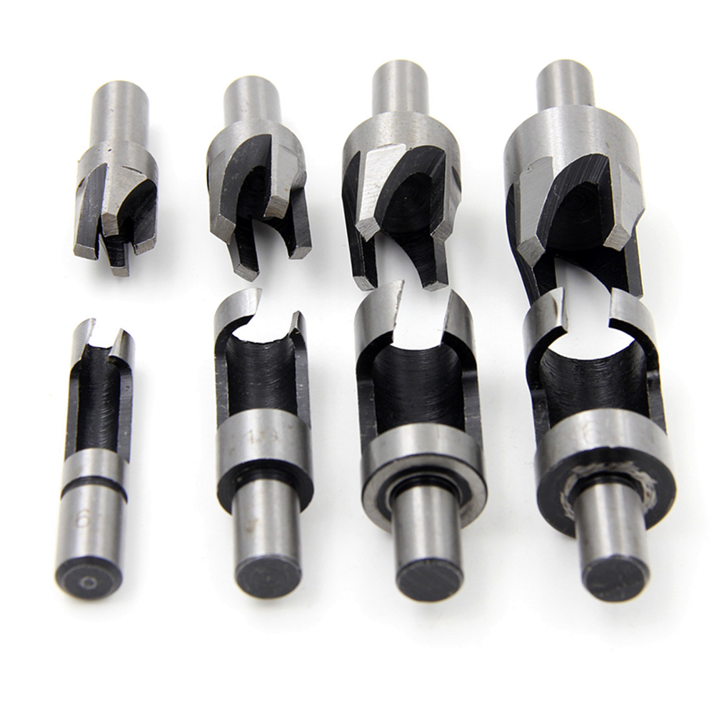8pcs Wood Plug Cutter