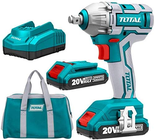 Cordless brushless Impact Wrench 20v 300Nm Total