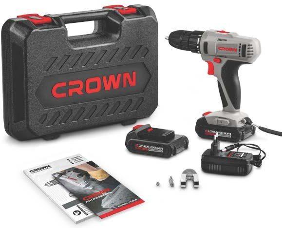 Crown Cordless Drill 14.4v