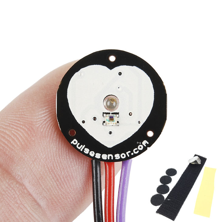Heart Pulse Rate Sensor With Accessories