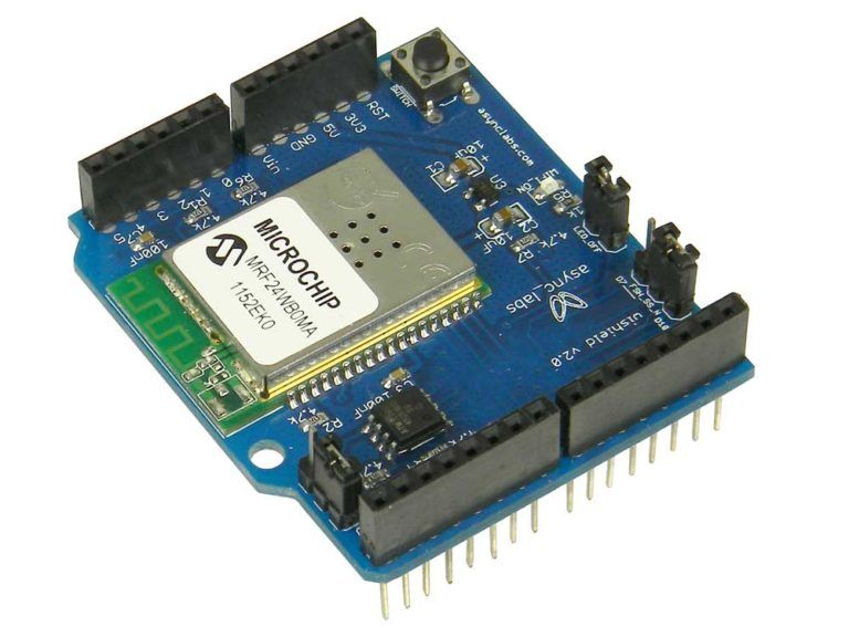 Computer IC Chips WiFi Shield For Arduino Compatible With MICROCHIP MRF24WB0MA