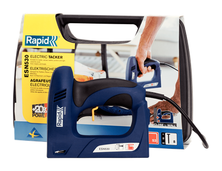 دبوس مسدس دباسة كهربائي سريع من 6 - 14 ملم مسمار 1.50 سم