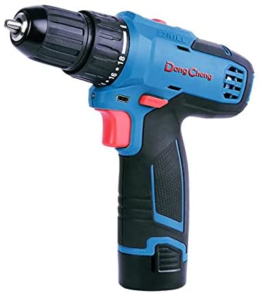 Dong-cheng Drill 10.8v 10mm + 2 Batteries