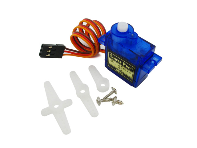 Servo Motor Micro (180) 1.6 kg.cm Plastic Gears “SG90”