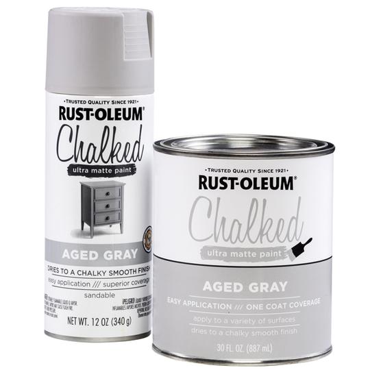 Rustoleum Chalked Ultra Matte Spray Paint