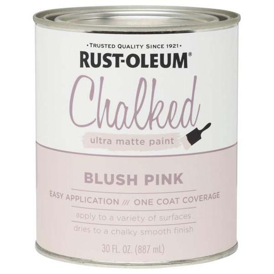 Rust-Oleum CHALKED Ultra Matte 887 ML Blush Pink