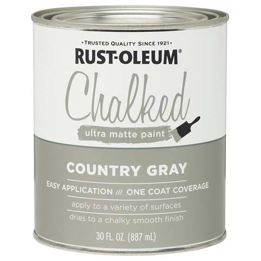 Rust-Oleum CHALKED Ultra Matte 887 ML Country Gray