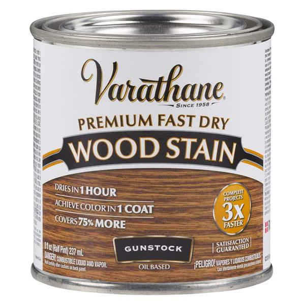 Rust-Oleum Varathane 236ML Premium Fast Wood Stain GUNSTOCK