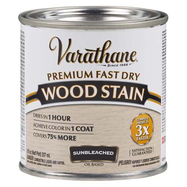 Rust-Oleum Varathane 236ML Premium Fast Wood Stain SUNBLEACHED