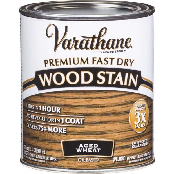 Rust-Oleum Varathane 946ML Premium Fast Dry Wood Stain Aged Wheat