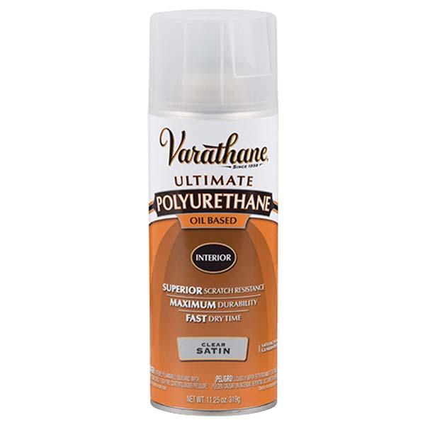 Rust-Oleum Varathane 319g Oil-based Interior Satin Clear Spray