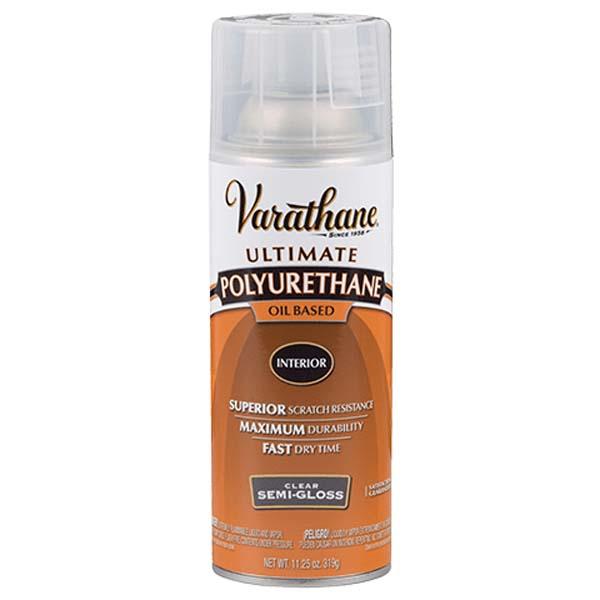 Rust-Oleum Varathane 319g Oil-based Interior Semi-Gloss Clear Spray