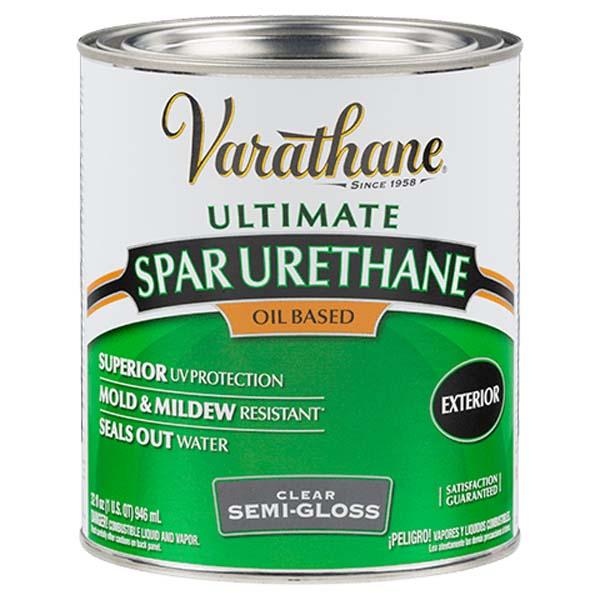 Rust-Oleum Varathane 946ML Semi-Gloss Outdoor Spar Urethane Clear