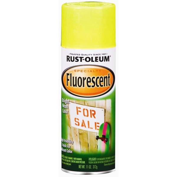 Rust-Oleum Specialty 325ML Yellow Fluorescent Spray