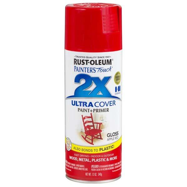 Rust-Oleum Painter’s Touch 355ML Gloss Ultra Cover Apple Red Spray