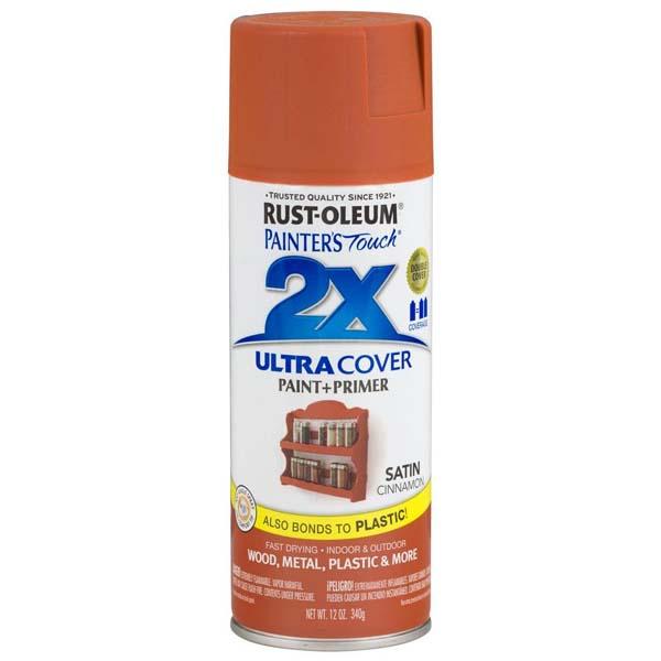 Rust-Oleum Painter’s Touch 355ML Satin Ultra Cover Cinnamon Spray