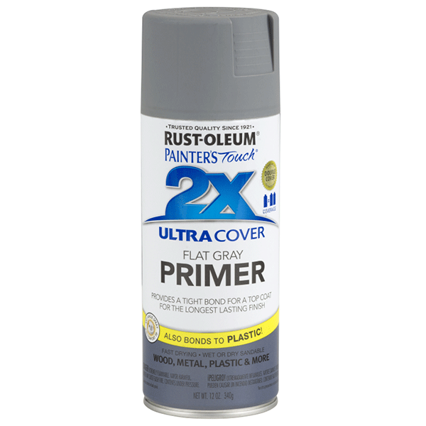 Rust-Oleum Painter’s Touch 355ML FLAT GRAY PRIMER