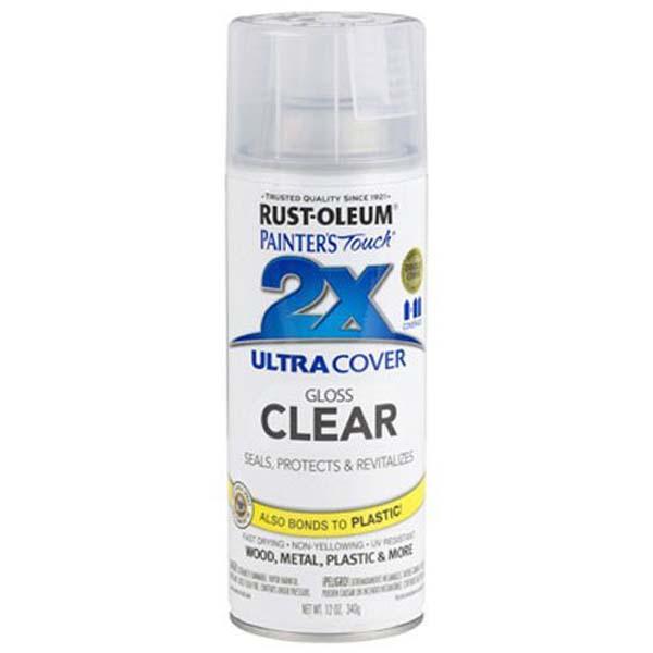 Rust-Oleum Painter’s Touch 355ML Gloss Ultra Cover Clear Spray
