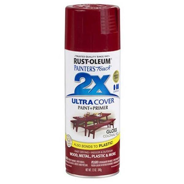Rust-Oleum Painter’s Touch 355ML Gloss Ultra Cover Colonial Red Spray