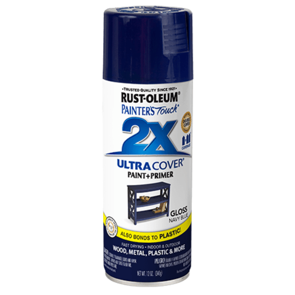 Rust-Oleum Painter’s Touch 355ML Gloss Ultra Cover Navy Blue Spray