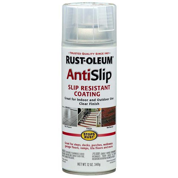 Rust-Oleum STOPS RUST 325ML Anti Slip Finish Clear Spray