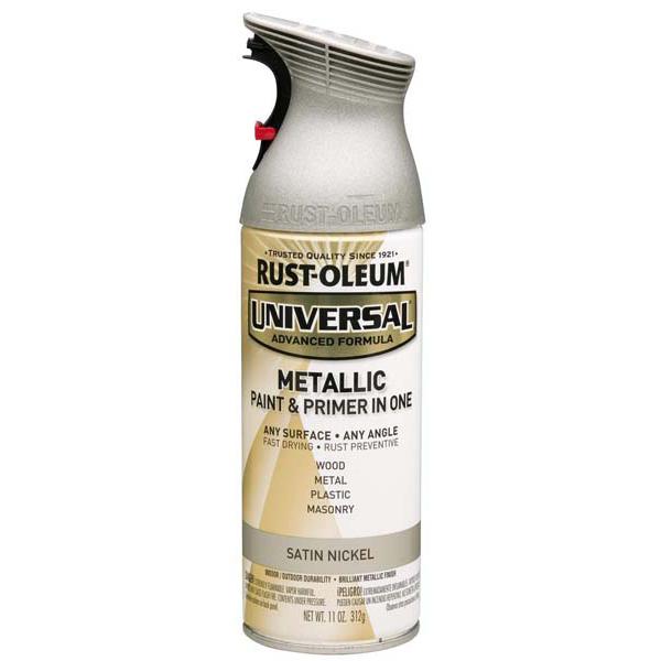 Rust-Oleum Universal 312g Metallic Satin Nickel Spray