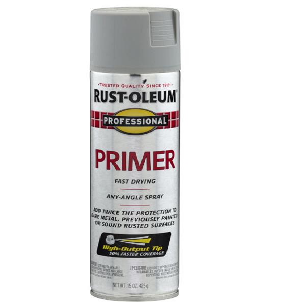 Rust-Oleum Professional 444ML Flat Gray Primer Enamel Spray