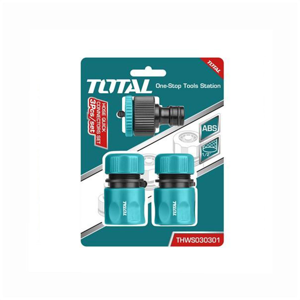 Total 1/2 inch quick coupler set