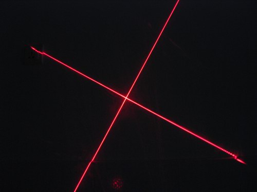 Red Laser Cross 25mA 650nm