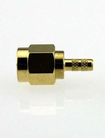 SMA Straight Crimp Plug Antenna Connector