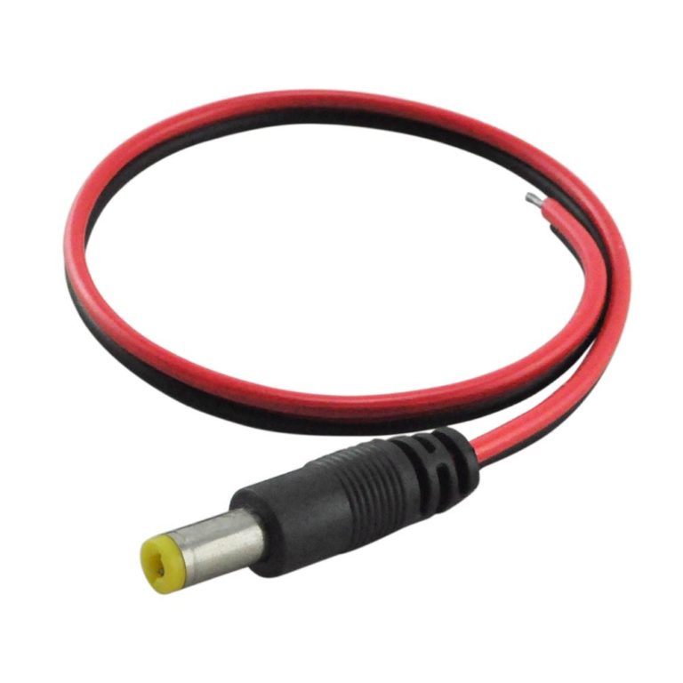 Male Dc Connector With Wire