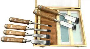 Wood Chisel And Sharpening Set 8 Pcs Rolson