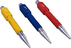 Colour Coded Centre Punch 3pcs  Amtech