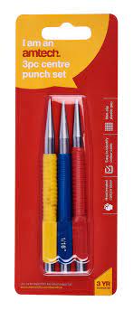 Colour Coded Centre Punch 3pcs  Amtech