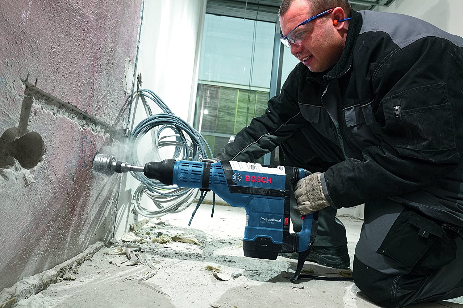 Bosch Rotary Hammer 45mm 1500W