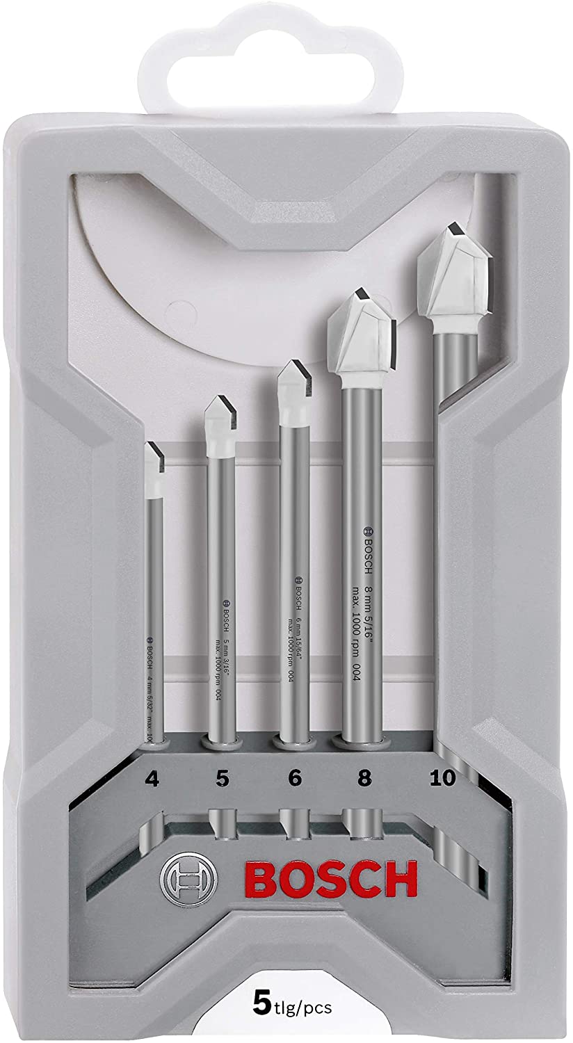 Bosch Tile Drill Bits kit 5 pcs