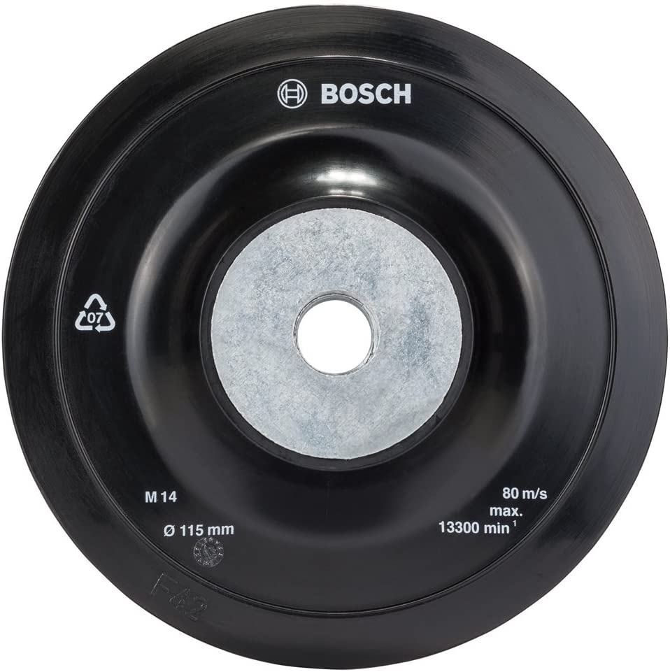 Bosch Rubber Backing Pad for Angle Grinders 115mm M14