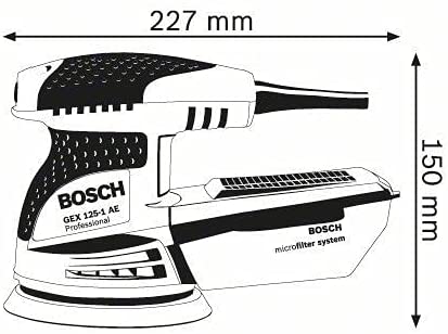 Bosch Random Orbit Sander 250w