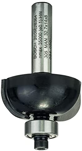 Bosch Treatment & Grooving Bit 8 mm, R1 10 mm, D 32,7 mm, L 14 mm, G 55 mm
