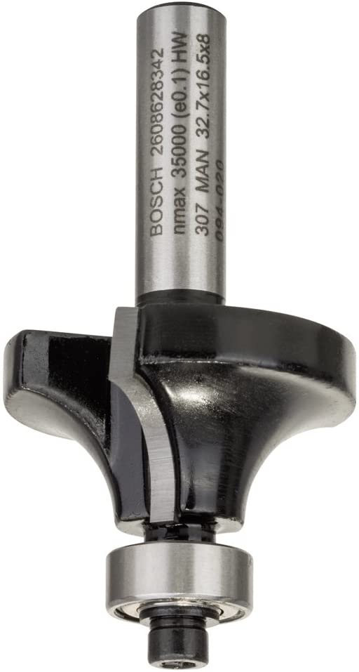 Bosch Treatment & Grooving Bit 8mm R1 10mm L 16.5mm G 57mm