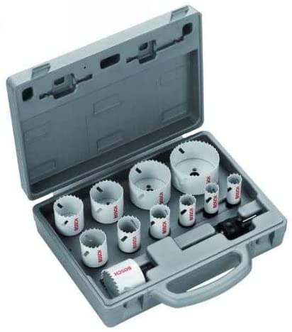 Bosch Hole Saw Set For Wood And Metal 14 Piece