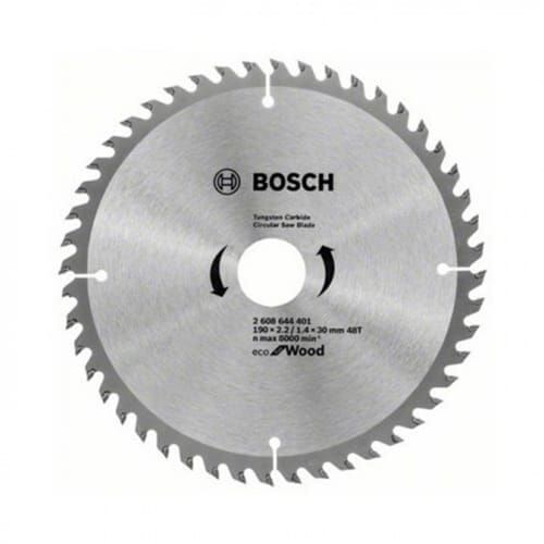 BOSCH CIRCULAR SAW BLADE 190X48T X30MM BORE