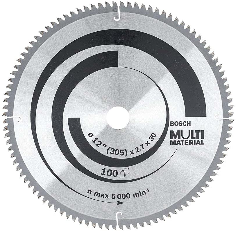 شفرة منشار دائرية متعددة المواد بوش 12 " 305X2.7X30 (100)