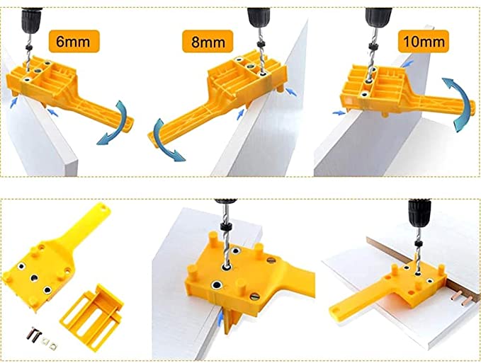 38pcs Quick Wood Doweling Jig