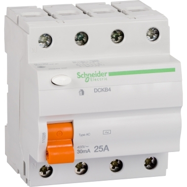 SE Domae RCCB 25A 4P AC 30MA  Earth Leakage Protection