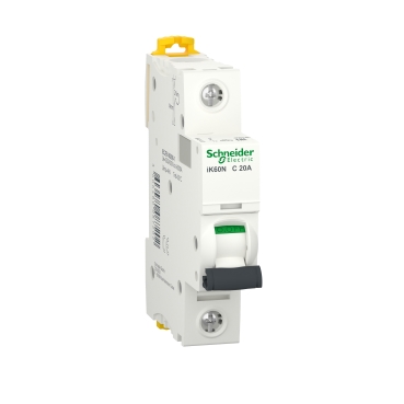 Schneider Electric Miniature Circuit Breaker IK60N 1P 20A 6KA